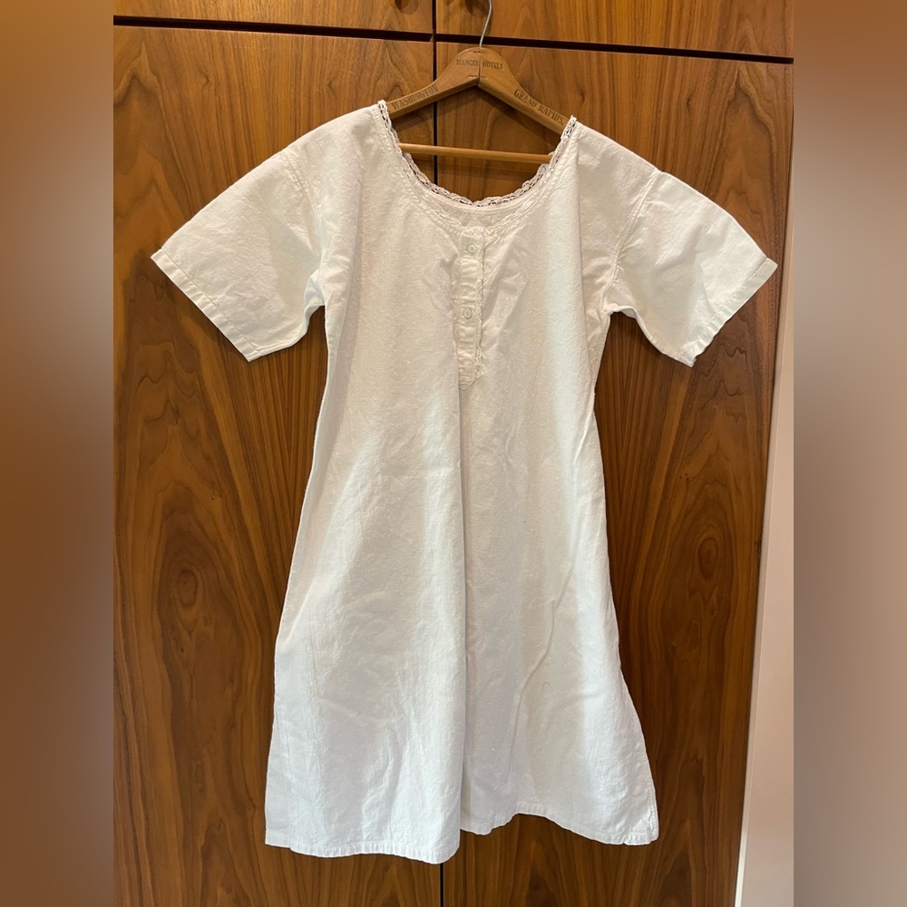 Antique French Linen Dress